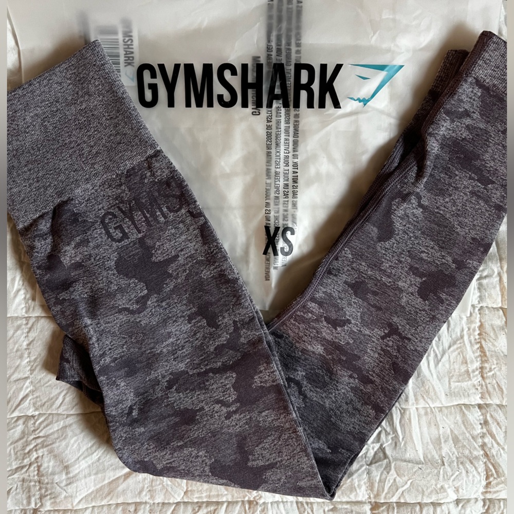 Gymshark Adapt Seamless Leggings Purple Camo